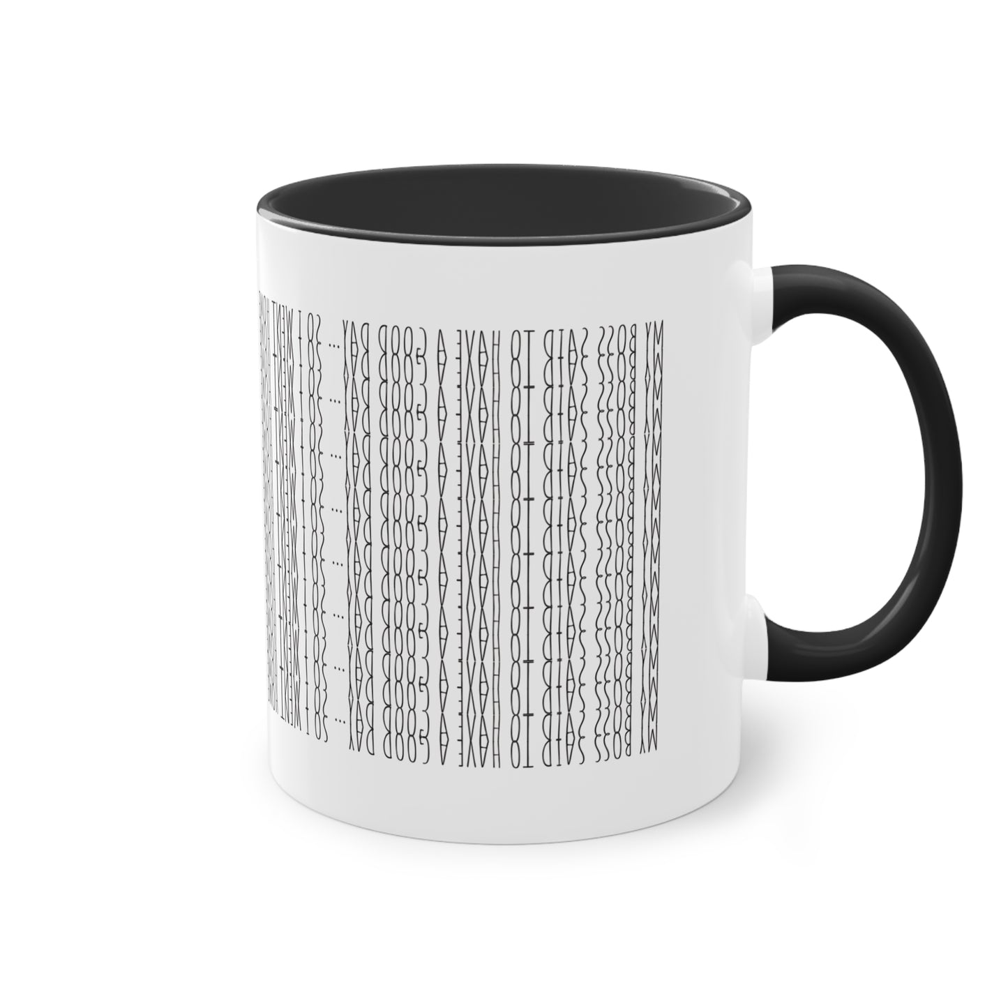 Two Tone Funny Hidden Message Mug - “My Boss said to have a good day… so I went home.”- Viral Optical Illusion Mug - Secret Sarcastic Work Message - Dishwasher Safe, Unique Gifts for Coffee Lovers, Home & Office Decor, Holiday Present.