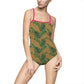 Brown Tropical Bliss Women's One-piece Swimsuit (AOP)