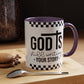 God is Still Writing My Story Accent Coffee Mug