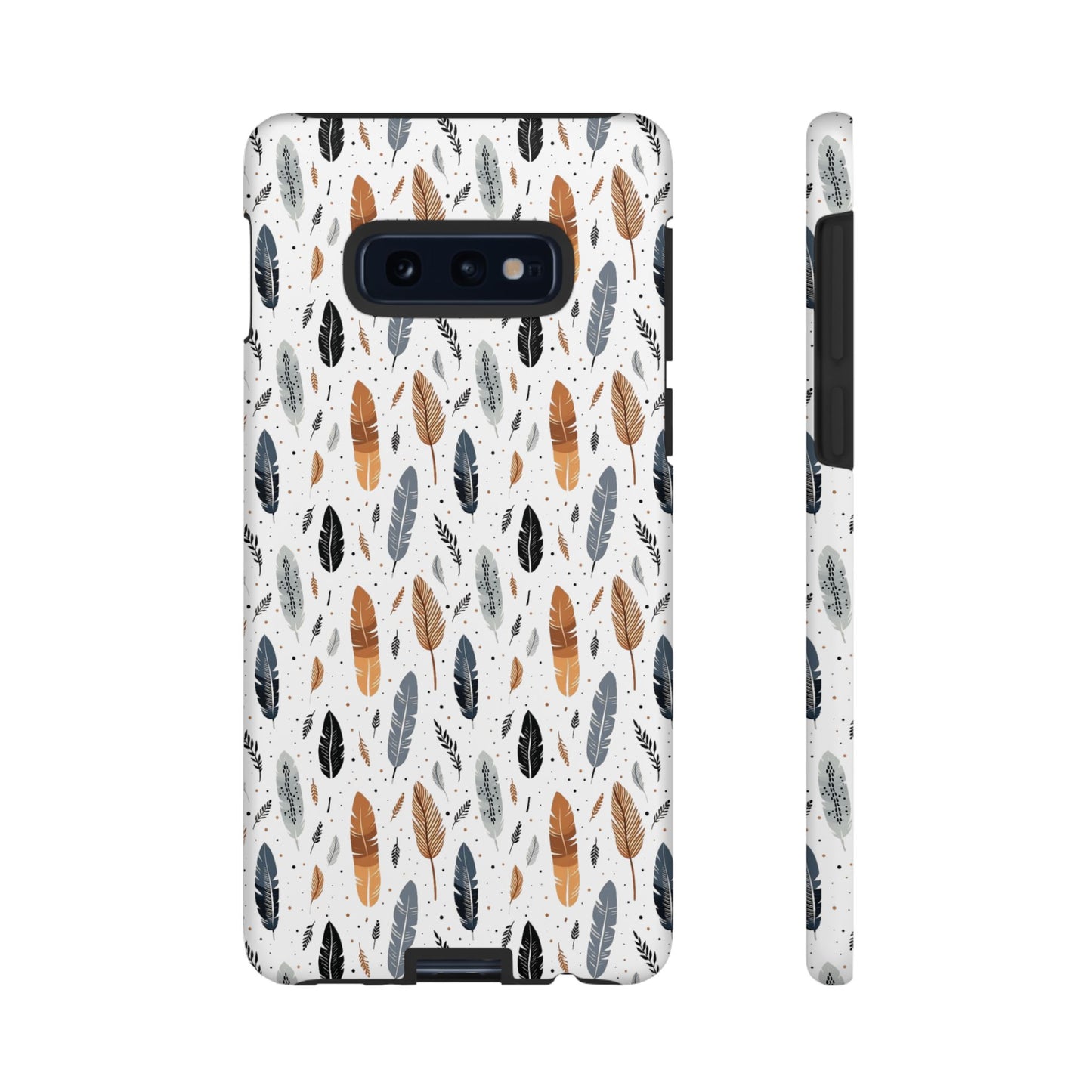 Whispering Feathers Samsung and Google Tough Cases