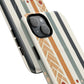 Terracotta Trails Tough Magnetic iPhone Cases for Everyday Use, Floral Patterned Stability Case, Gift for Her, Durable iPhone Accessory.