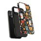 Whimsical Feline Garden iPhone and Samsung Tough Phone Cases,