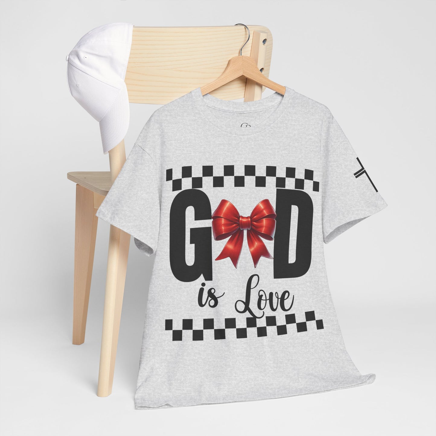 GOD is LOVE Charm Unisex Heavy Cotton Tee.