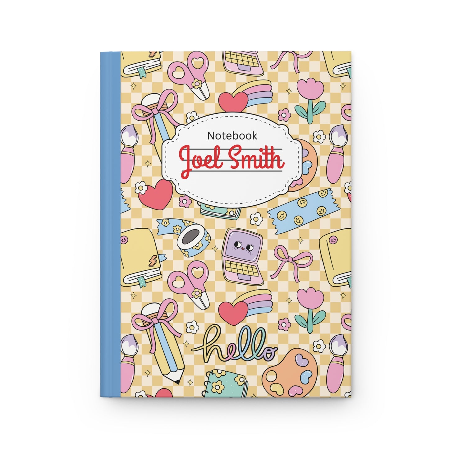 Custom Doodle Daydream Composition Book Inspired Ruled Hardcover Journal for Kids, Fun School Notebook, Customizable Composition Book, Back to School Gift, Learning Organizer