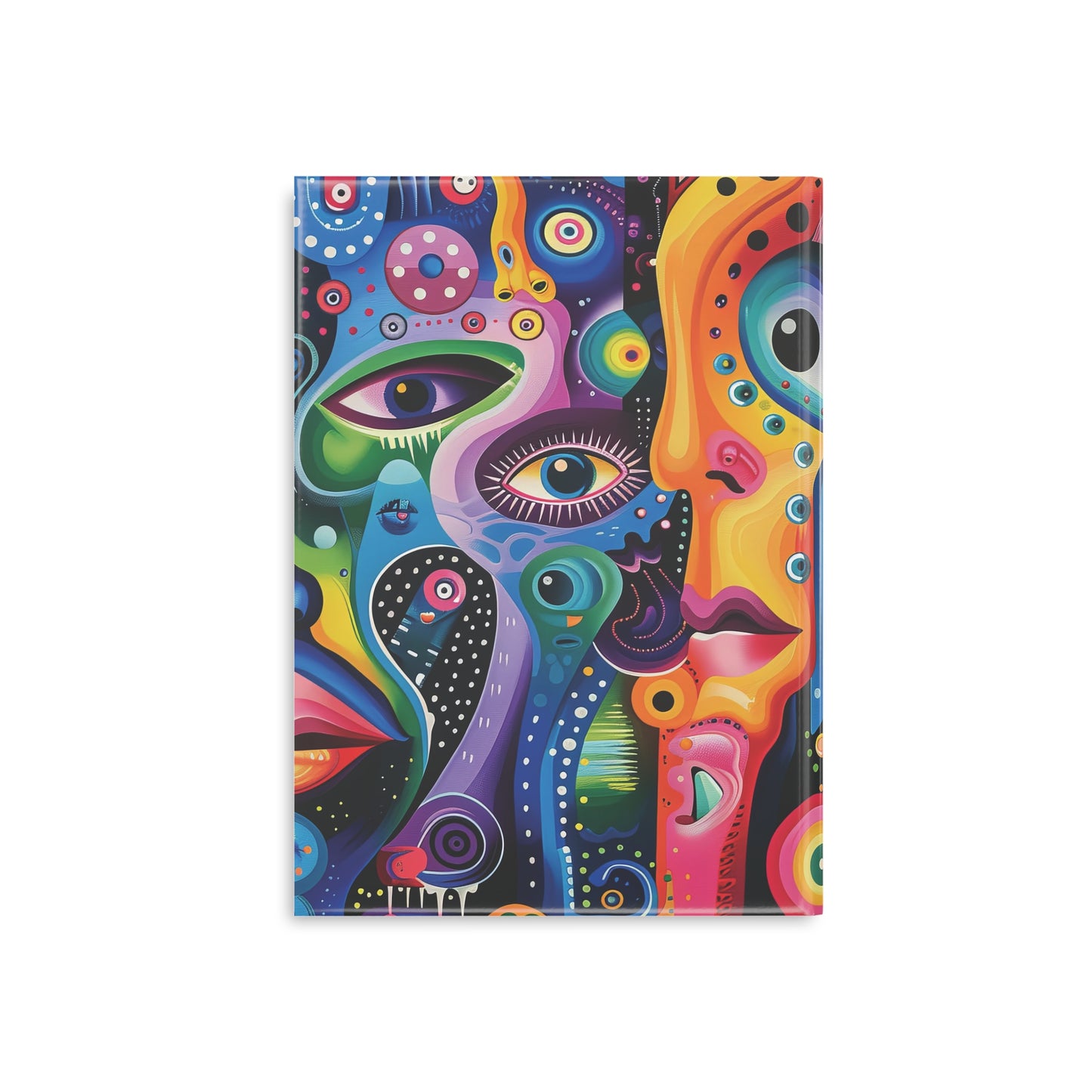 Psychedelic Visions  A Hardcover Notebook (PY)