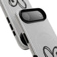 Tough Magnetic Phone Case with Heart & Cross Design, Durable Phone Cover, Unique Gift for Her, Stylish Accessory, Everyday Use