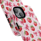 Strawberry Blush Coquette Magnetic Tough iPhone Cases - Funky Fruit Cases, Floral iPhone Cover, Trendy Gifts, iPhone Accessories, Strawberry Lover