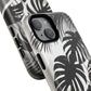 Personalized Monochrome Monstera Tropical Phone Case - Tough Magnetic MagSafe® Cases, Gifts for Nature Lovers, Stylish Phone Accessories, Gifts for Her.