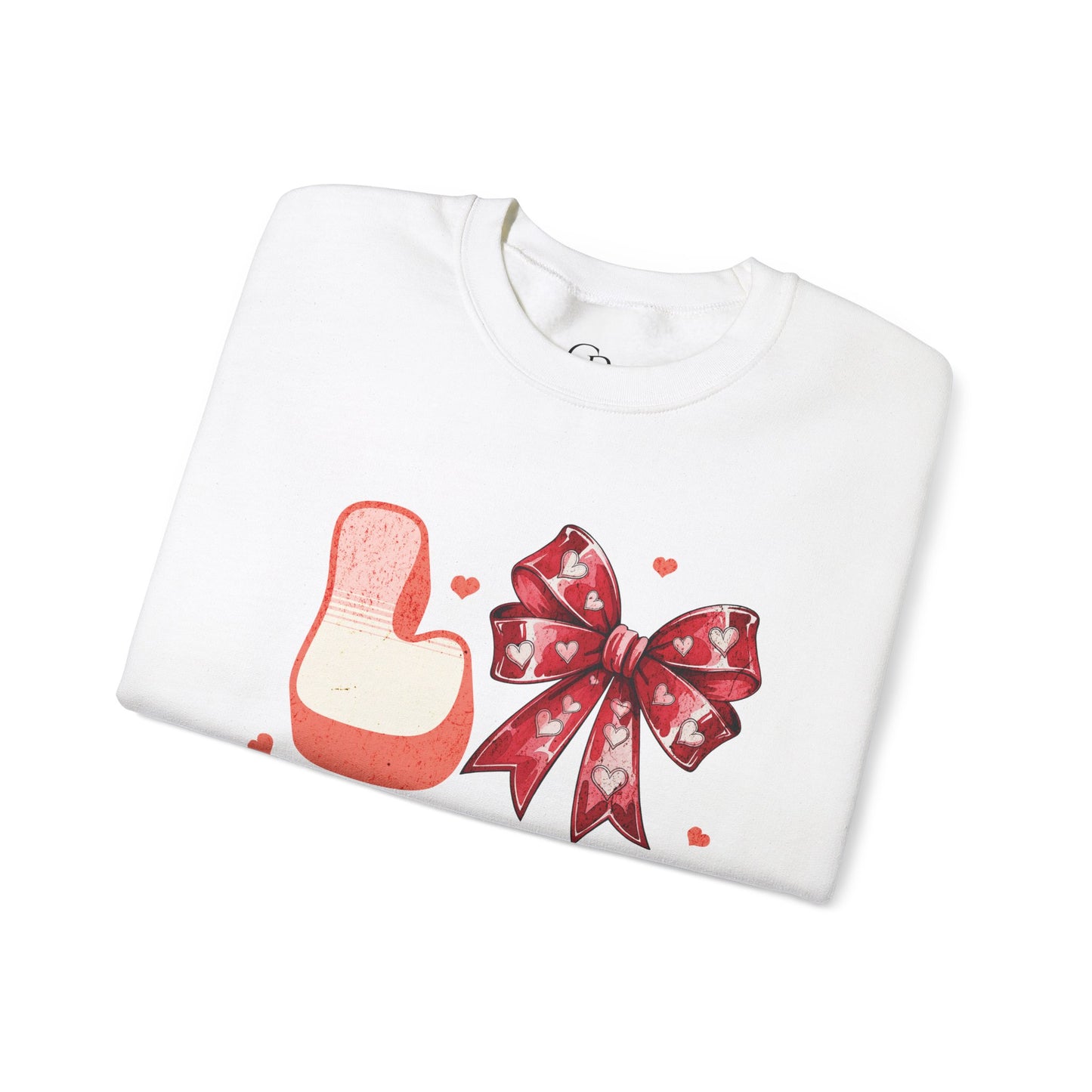 LOVE Coquette Unisex Heavy Gildan Blend™ Crewneck Sweatshirt.