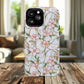 Blossom Veins Tough iPhone Magnetic Cases, Elegant Floral Designs, iPhone Floral Stained Glass Stylish Accessory, Protective Mobile Cover, Unique Gift Idea