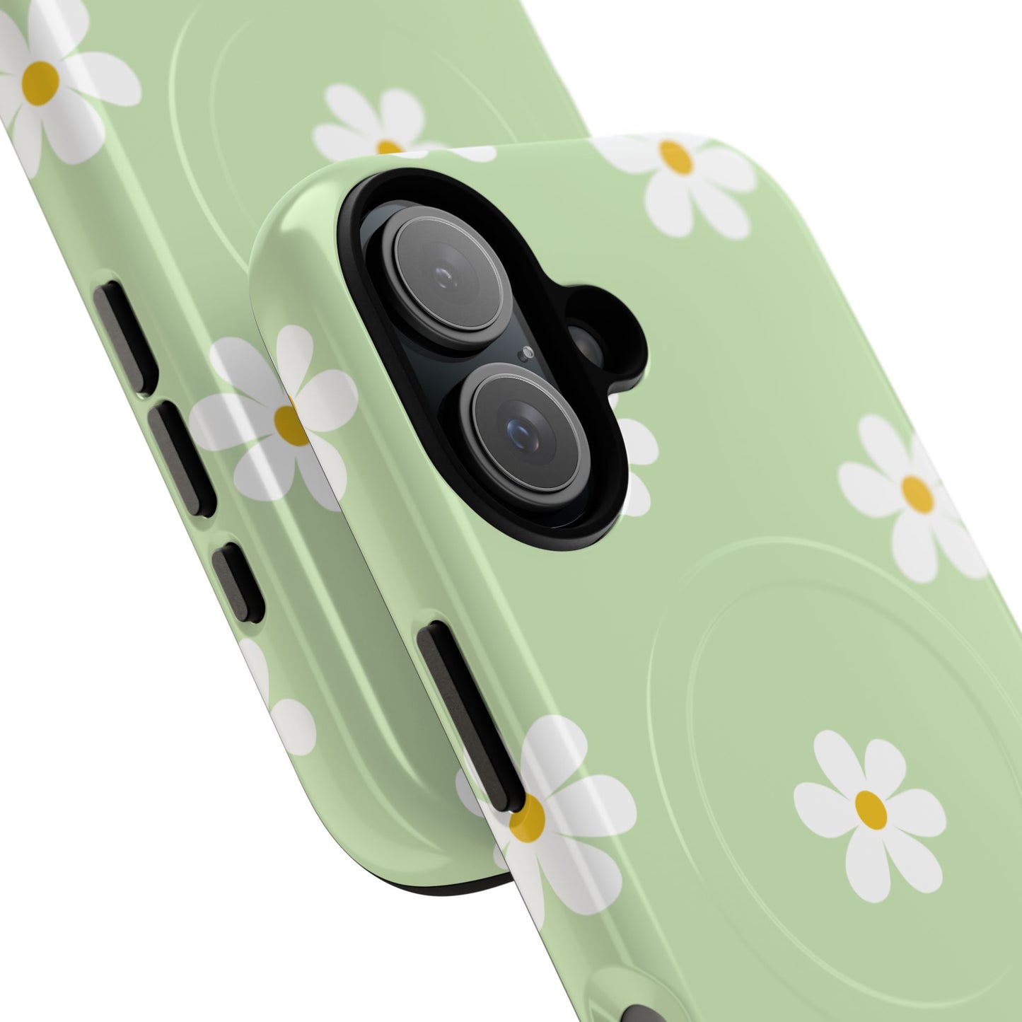Floral Tough Magnetic Case, Flower iPhone Cover, Cute iPhone Case, Nature Inspired Accessory, Gift for Plant Lovers