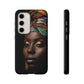 Regal Reflections: African Majesty Tough Google Pixel, iPhone and Samsung Cases.