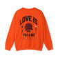You and Me Valentines Unisex Heavy Blend™ Crewneck Sweatshirt.