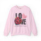 LOVE Always Unisex Heavy Gildan Blend™ Crewneck Sweatshirt.