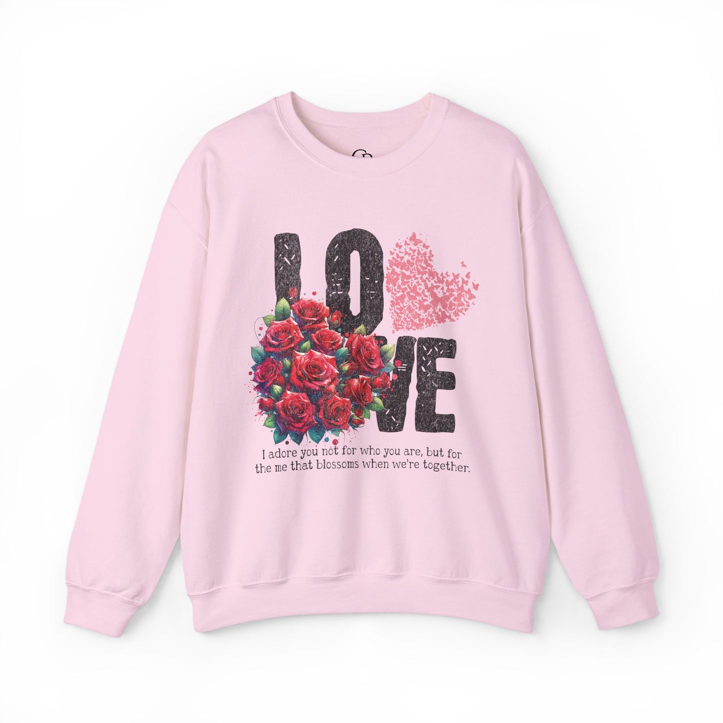 LOVE Always Unisex Heavy Gildan Blend™ Crewneck Sweatshirt.