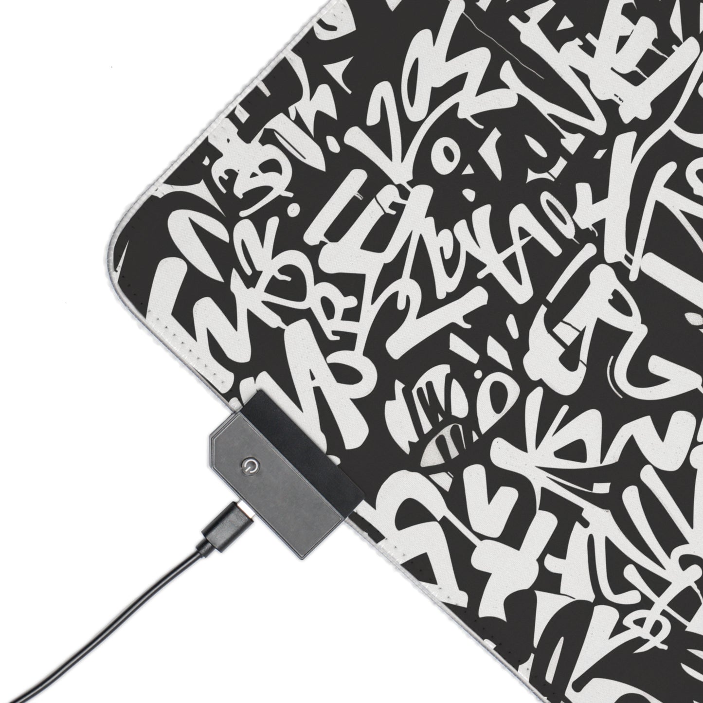 Urban Graffiti LED Gaming Mouse Pad