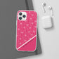 Personalized Pink Bow Coquette Slim Flexi iPhone and Samsung Cases — Custom Name or Affirmation