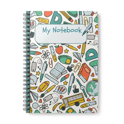 Emerald School Doodles Softcover Notebook, A5 (PY)