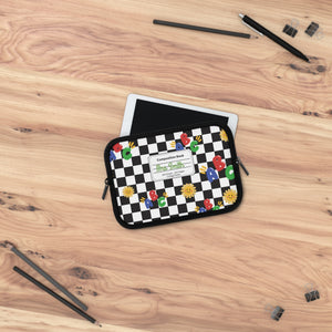 Personalized Schoolyard Chic Laptop Sleeve with Composition Book Inspired Design, Customizable Tech Case, School Supplies, Gift for Students, College Essentials, Back to School