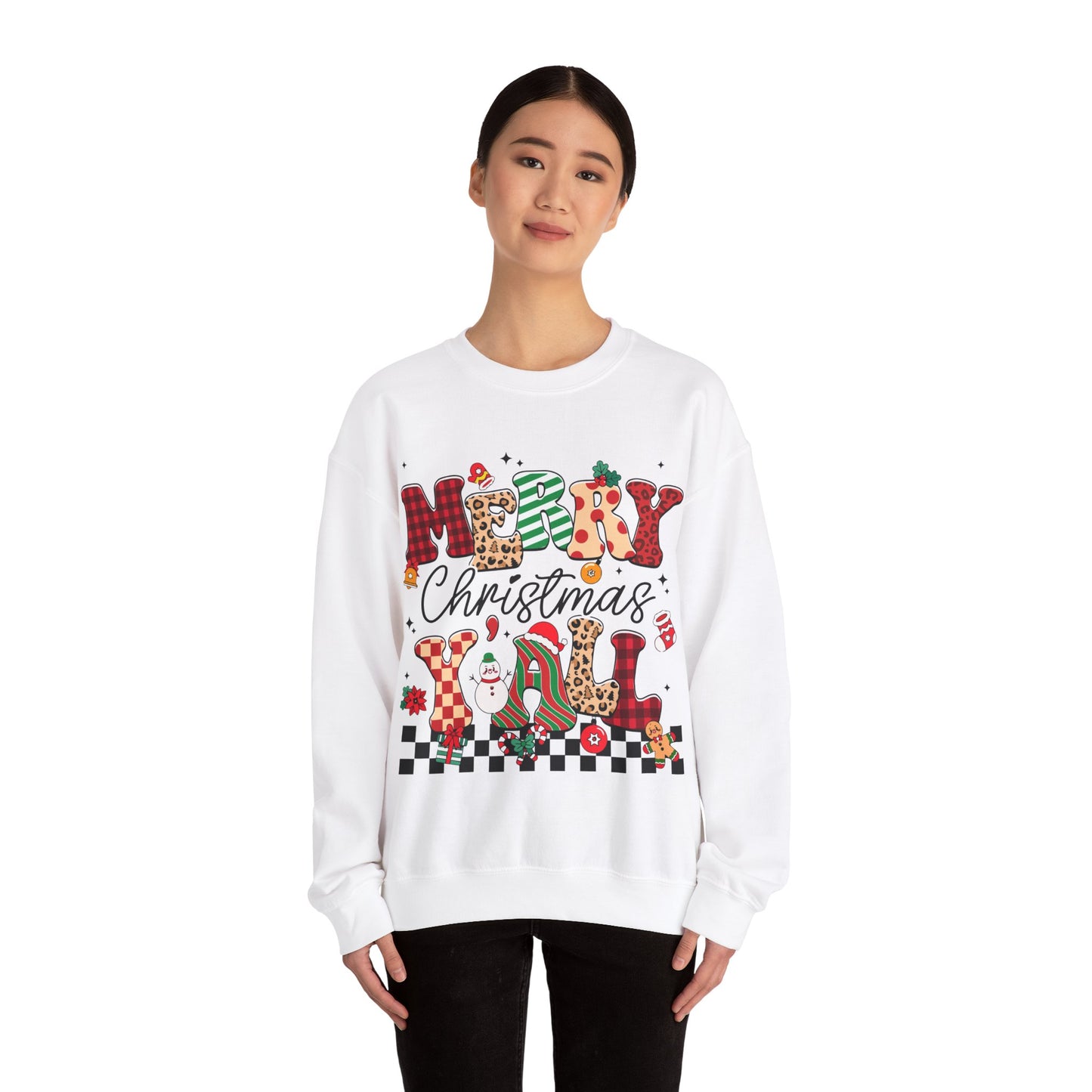 Merry Christmas  Unisex Heavy Blend™ Crewneck Sweatshirt