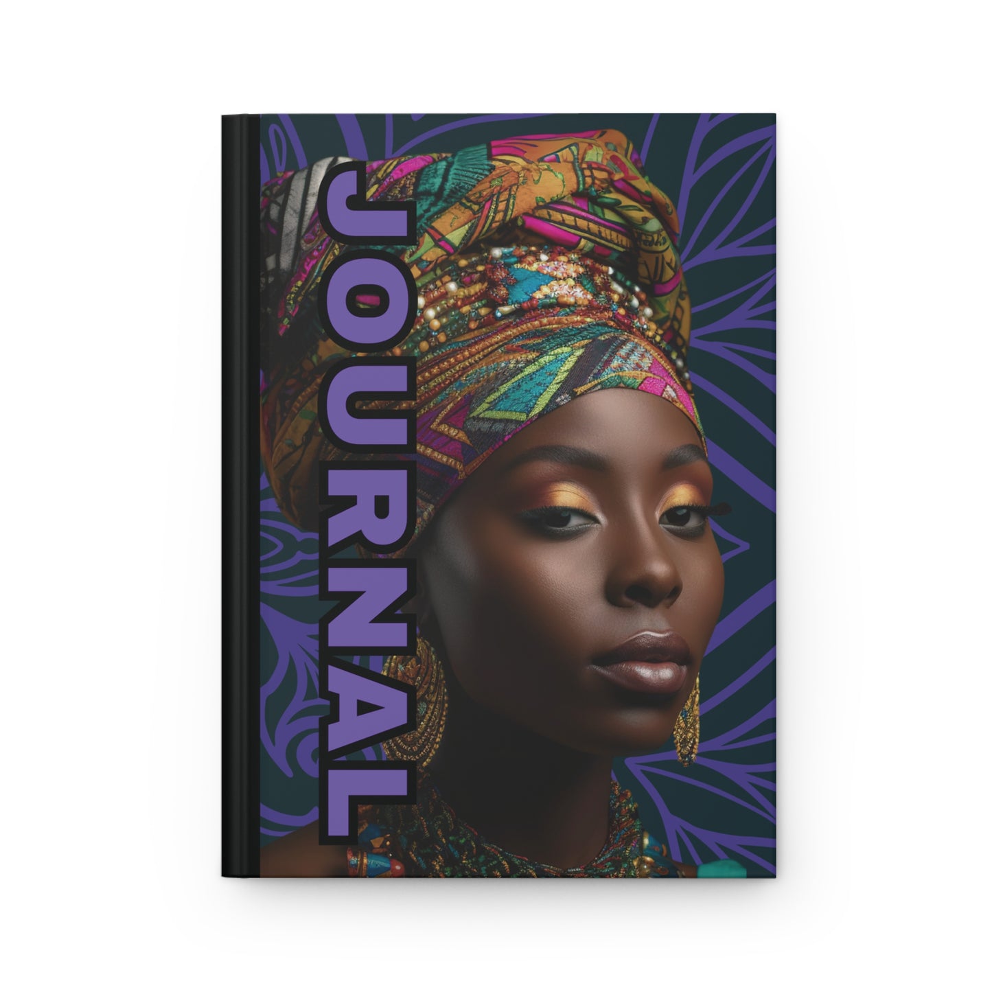 Vibrant Hardcover Journal for Inspiration, Self-Discovery, Gift for Her, Bullet Journal, Empowerment Notebook