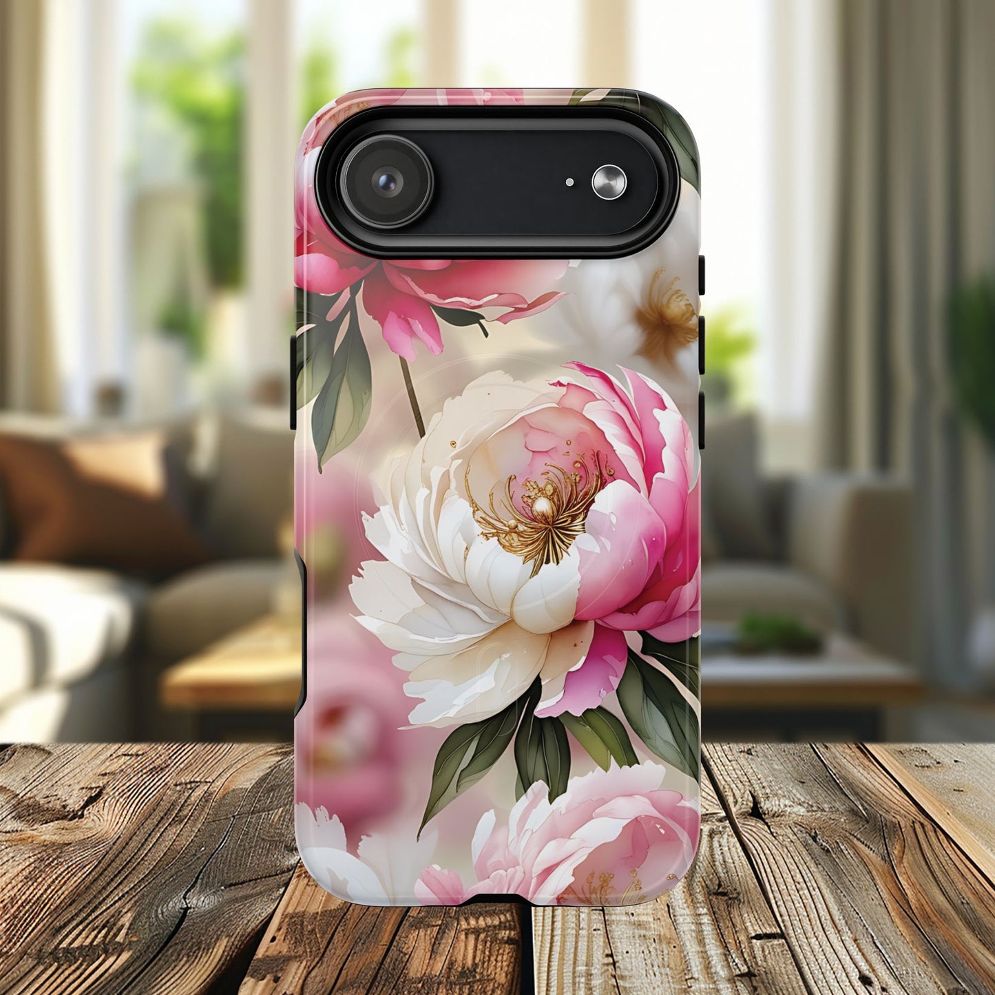 Blooming Petals Tough Magnetic Phone Cases, Elegant Phone Cover, Durable Case for Flower Lovers, Phone Accessories