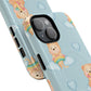 Cute Bear Magnetic iPhone Case, Kid-Friendly iPhone Cover, Stylish Cell Accessory, Gift for Kids, Durable Design for Any Occasion
