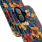 Cathedral Petals Tough Magnetic iPhone Case, Durable, Stylish, Unique Floral Design, Gifts for Her, Birthday, Everyday Use, Stained Glass iPhone Case.