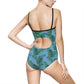 Blue Tropical Bliss Women's One-piece Swimsuit (AOP)