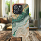 Stylish Tough Acrylic Magnetic iPhone Cases for Everyday Protection, Marble Design, Unique Gifts for Tech Lovers, Holiday Essentials
