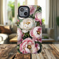 Floral Peonies Tough Magnetic Phone Cases, Durable Floral Phone Cover, Chic Flower Case, Stylish Phone Protector, Gift for Her