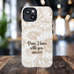 Peace I Leave with You John 14:27,Tough iPhone Magnetic MagSafe® Case Scripture, Sunflower Bible Verse,  iPhone® 13,  14, iPhone 15, iPhone 16, 17, Pro, Pro Max, Plus Cases.