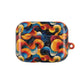 Cosmic Swirl AirPod Case - Colorful Protective Cover for Music Lovers