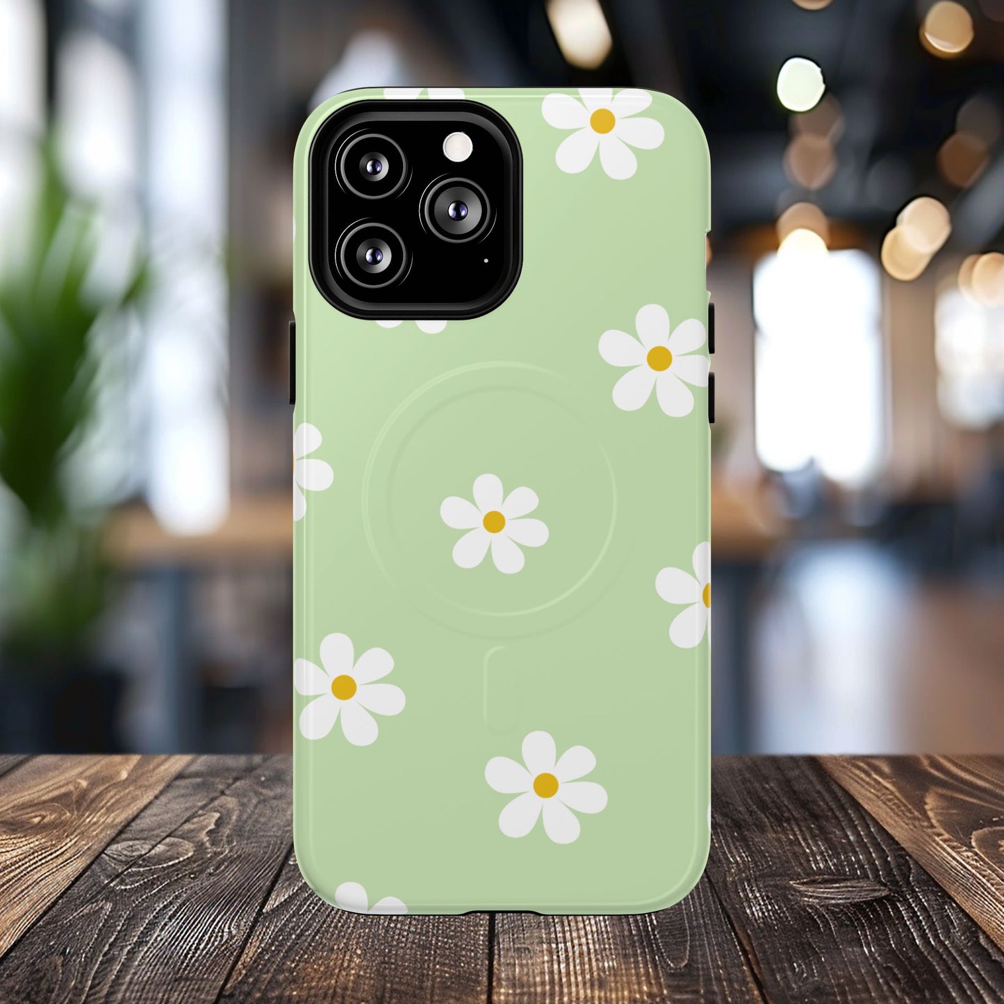 Floral Tough Magnetic Case, Flower iPhone Cover, Cute iPhone Case, Nature Inspired Accessory, Gift for Plant Lovers