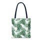 White Tropical Bliss Tote Bag