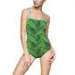 Green Tropical Bliss Women's One-piece Swimsuit (AOP)