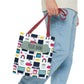 Techie Tote Bag - Stylish Personalized Tote for Students, Gift for Tech Lovers, Eco-Friendly Shopping Bag, Back to School.
