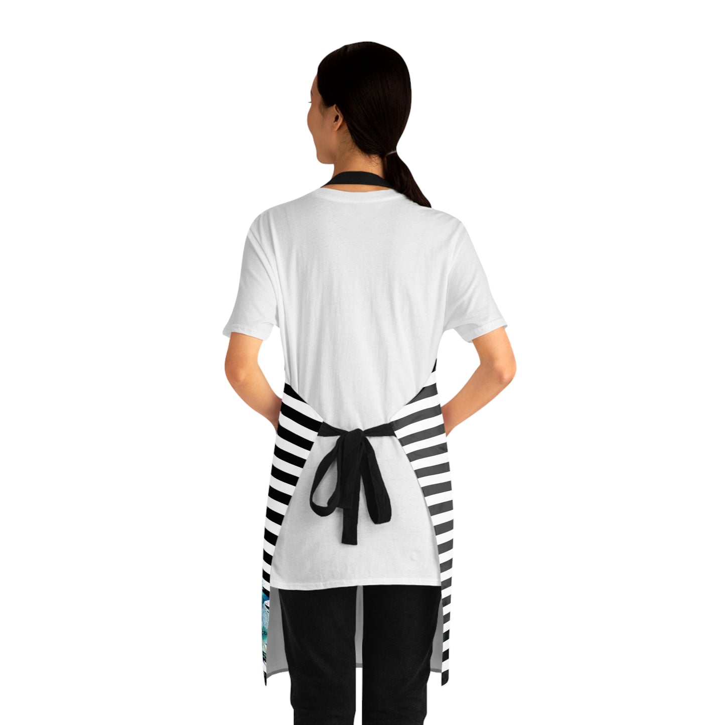 Grilling Apron with Personalized All-Over Print Design