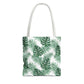 White Tropical Bliss Tote Bag