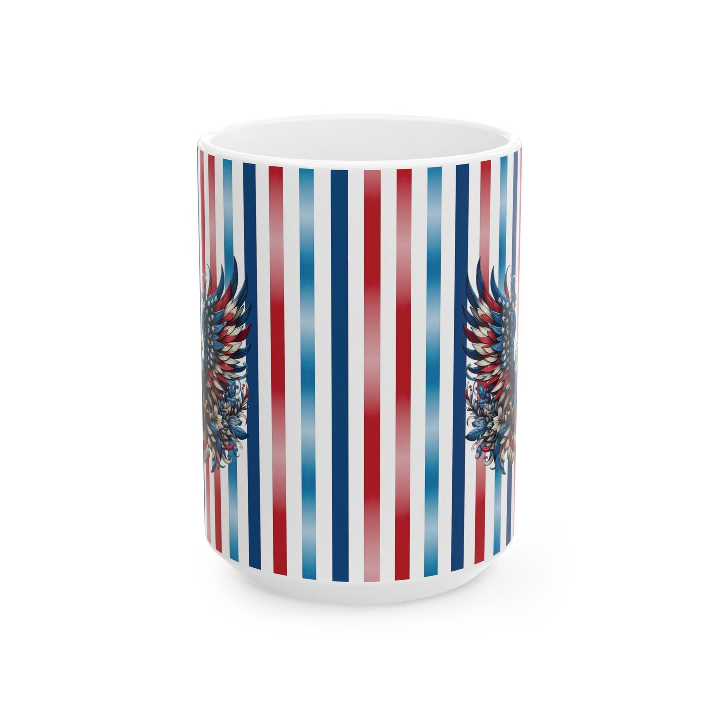 Patriotic Pride Ceramic Mug, (11oz, 15oz)