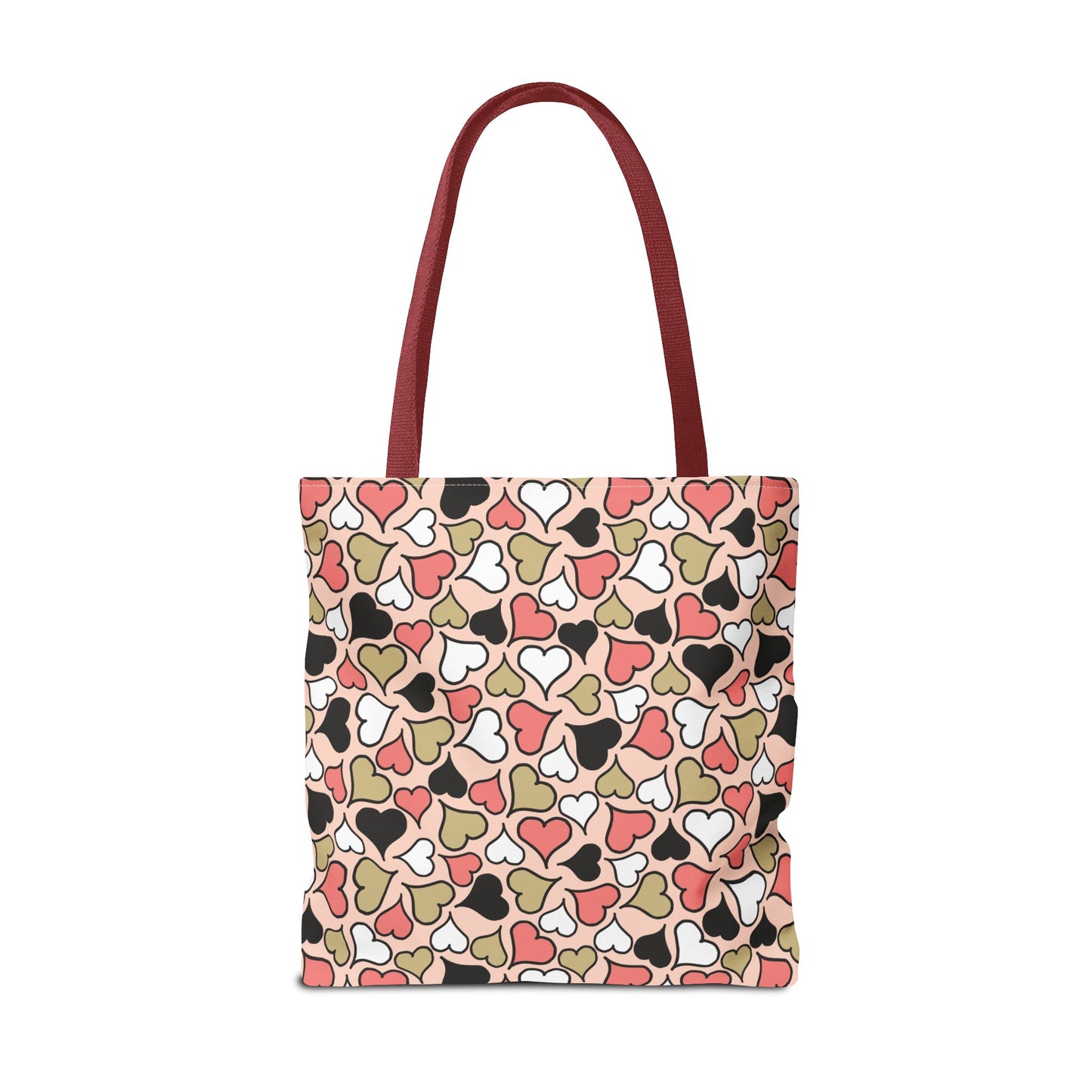 Heart Patterned Tote Bag - Cute & Stylish Carryall for Every Occasion