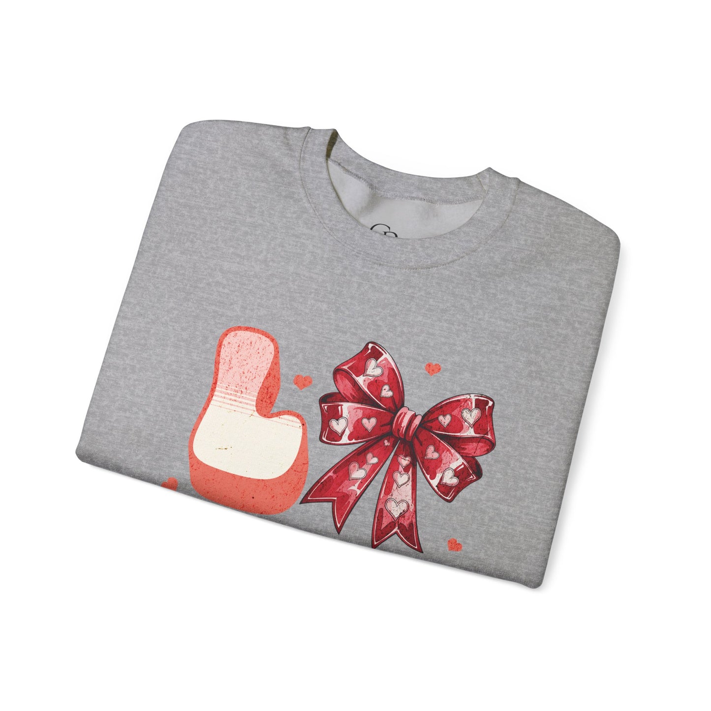 LOVE Coquette Unisex Heavy Gildan Blend™ Crewneck Sweatshirt.