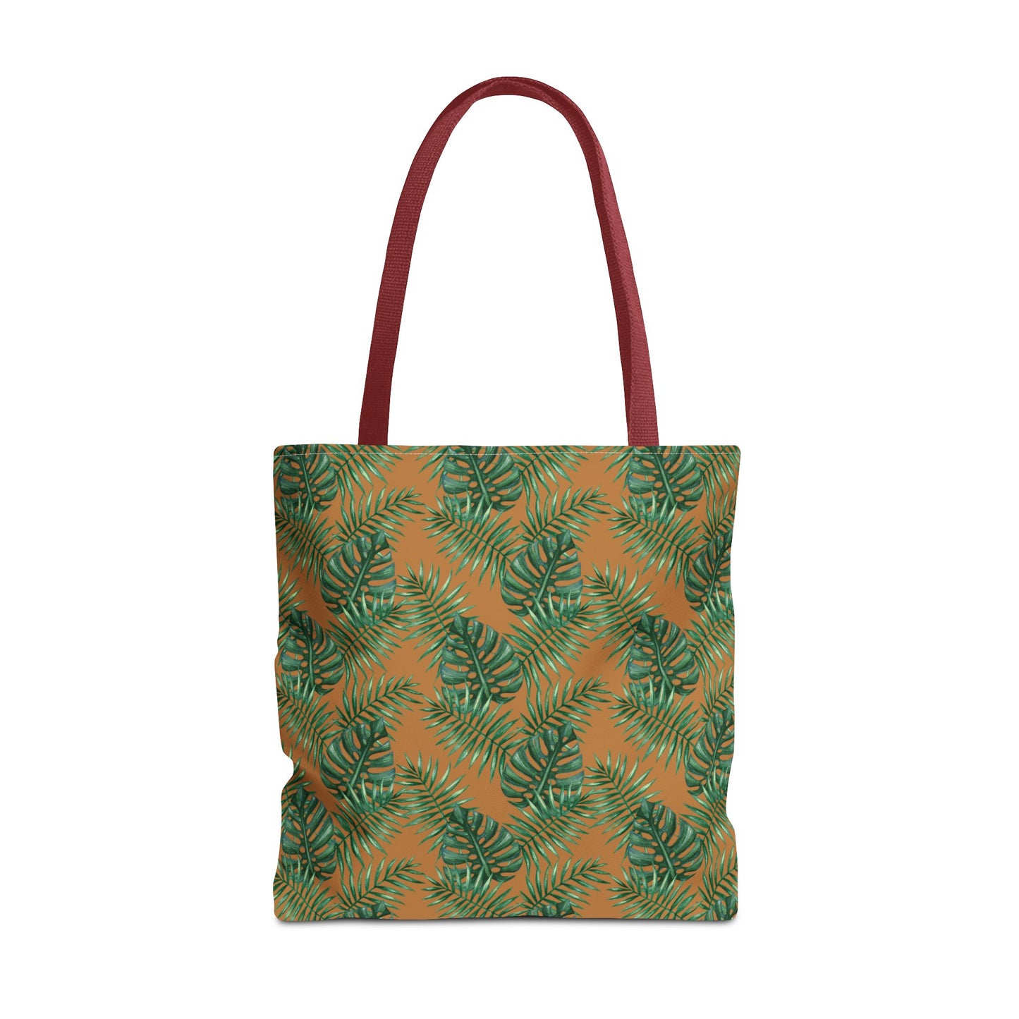 Brown Tropical Bliss Tote Bag