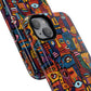 Vibrant Artistic Phone Case | Tough Magnetic Cases | Unique Gift for Art Lovers, Colorful Accessory, iPhone 14, 15, 16, 17 Case.