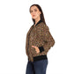 Leopard Luxe Women's Bomber Jacket