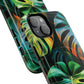Tropical Leaf Phone Case | Tough Magnetic Cases, iPhone Accessories, Gift for Him/Her, Phone Protection, Summer Style, Trendy Design