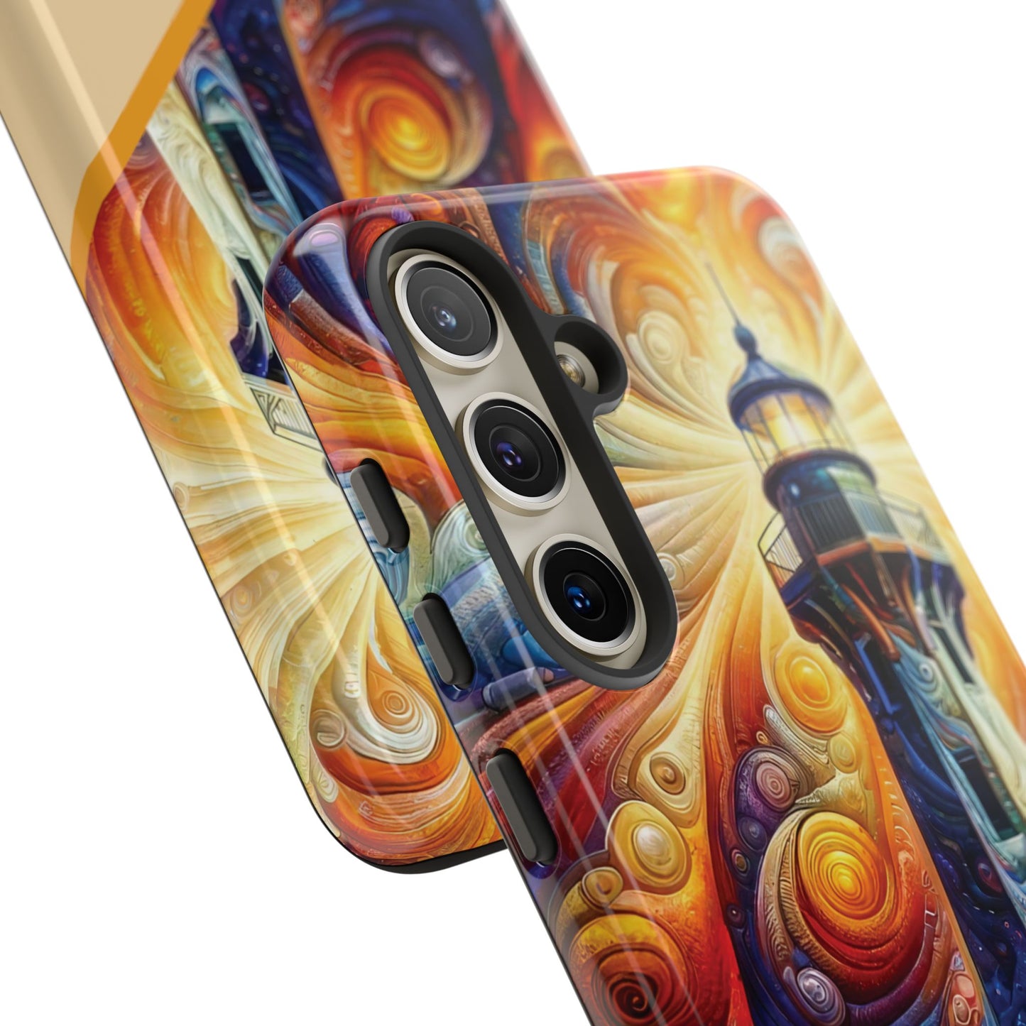 Personalized Cosmic Beacon Tough Samsung and Google Phone Cases