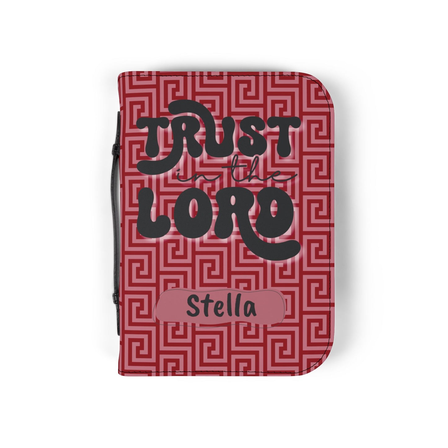 Personalized Floral Bible Cover - Trust in the Lord Design for Believers| Baptism | Christening | Anniversary | Birthday Gifts.