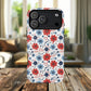Patriotic Floral Dreams Tough Magnetic iPhone Cases, Durable, Stylish, Gift for Her, Protective Phone Cover, Spring Floral Design