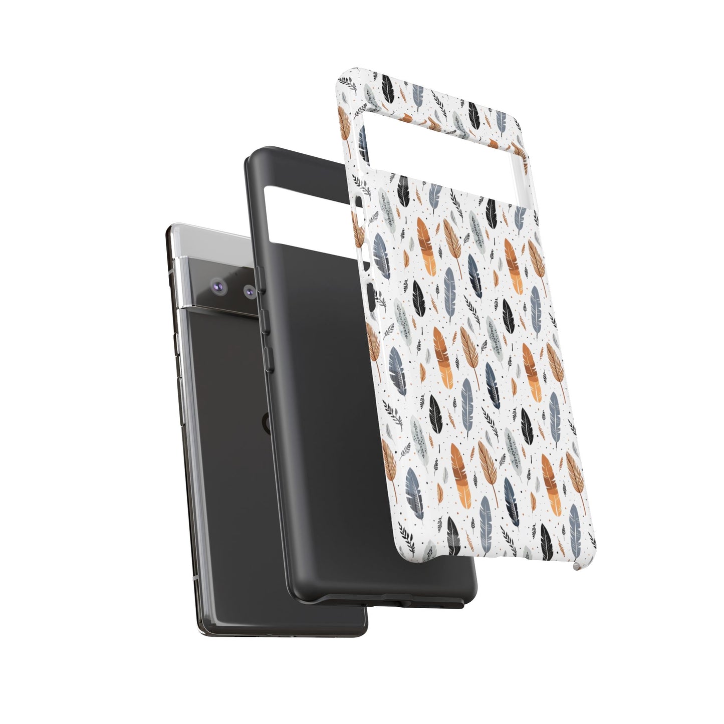 Whispering Feathers iPhone, Samsung and Google Tough Cases